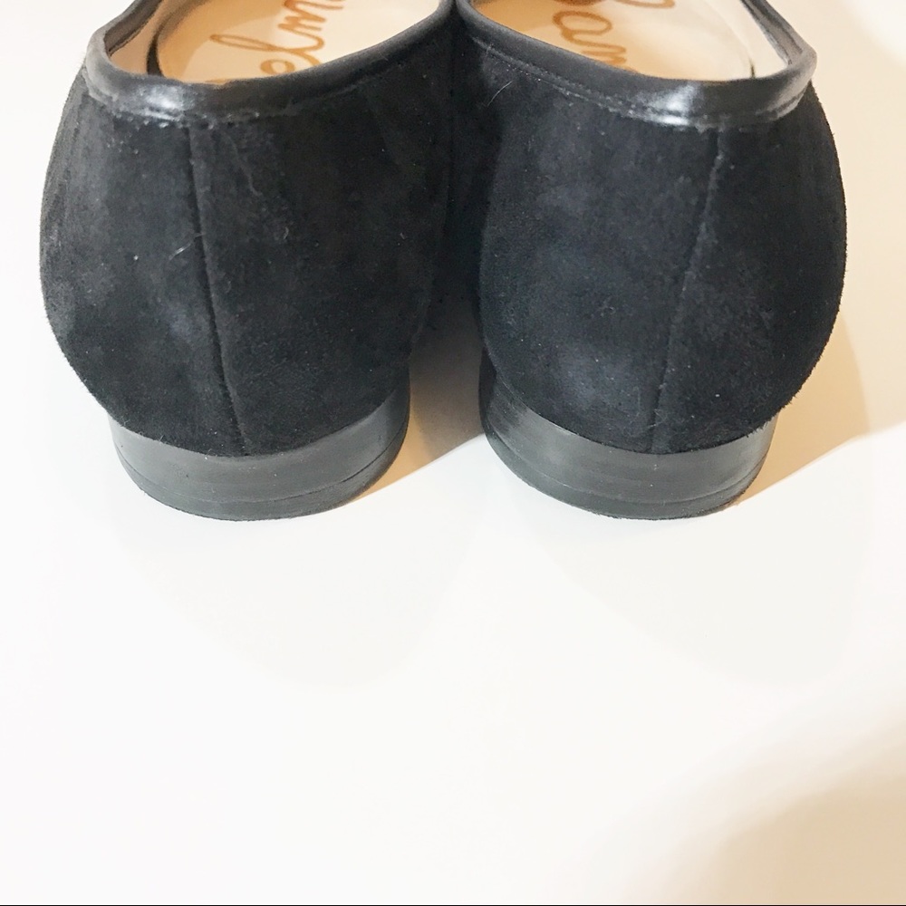 SOLD Sam Edelman | Lizzy Bow Ballet Flat Black 7 - Picture 3 of 5